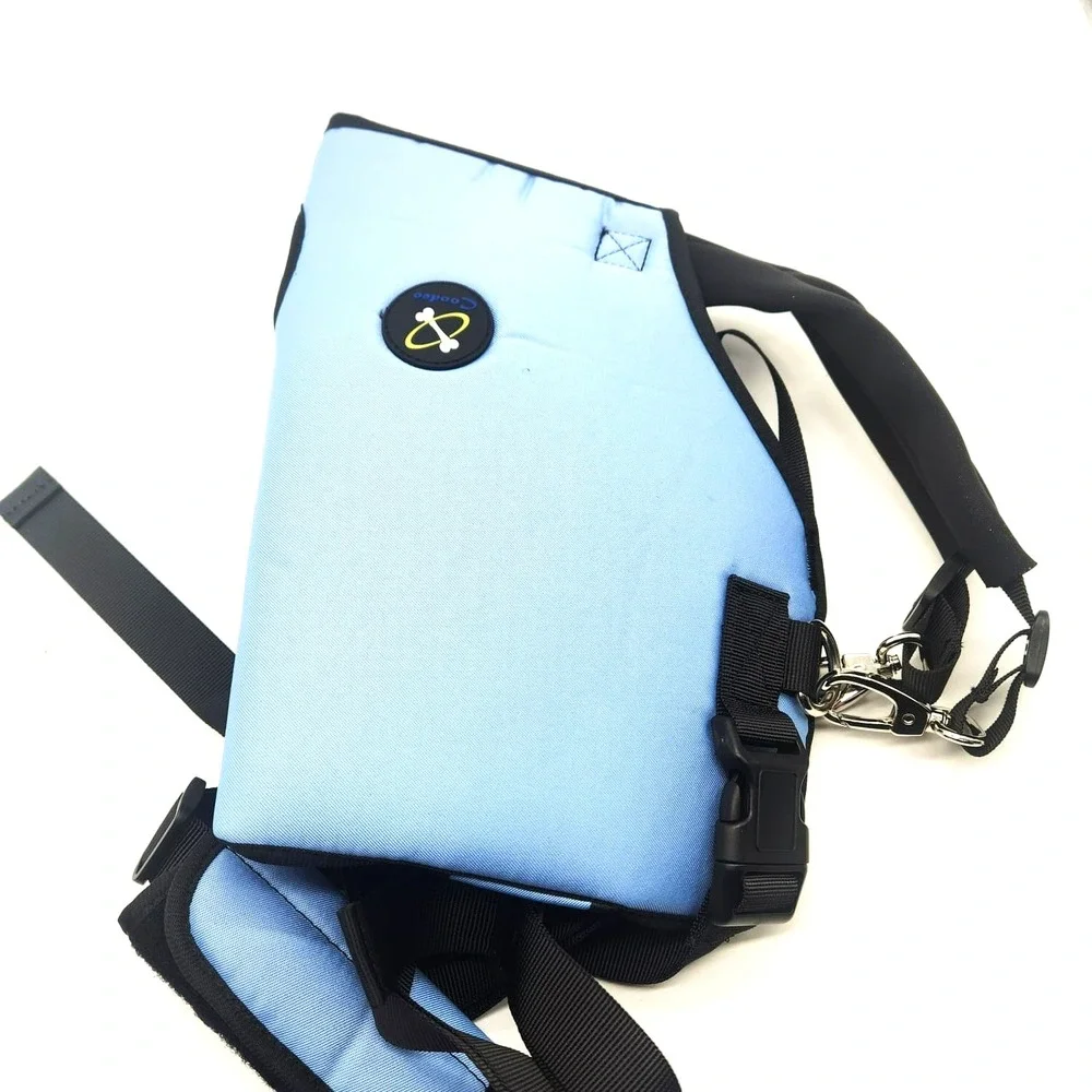 Coodeo Pet Support‎ Harness Small Blue Lift Sling for Weak or Disabled Dogs